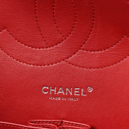 Chanel Caviar Quilted Jumbo Double Flap Red 6 of 10