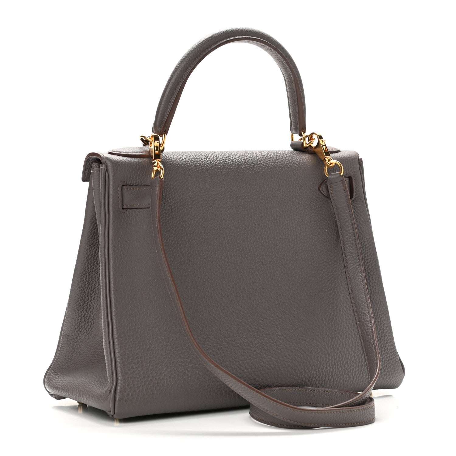 Hermes Togo Kelly Retourne 28 Etain 3 of 11