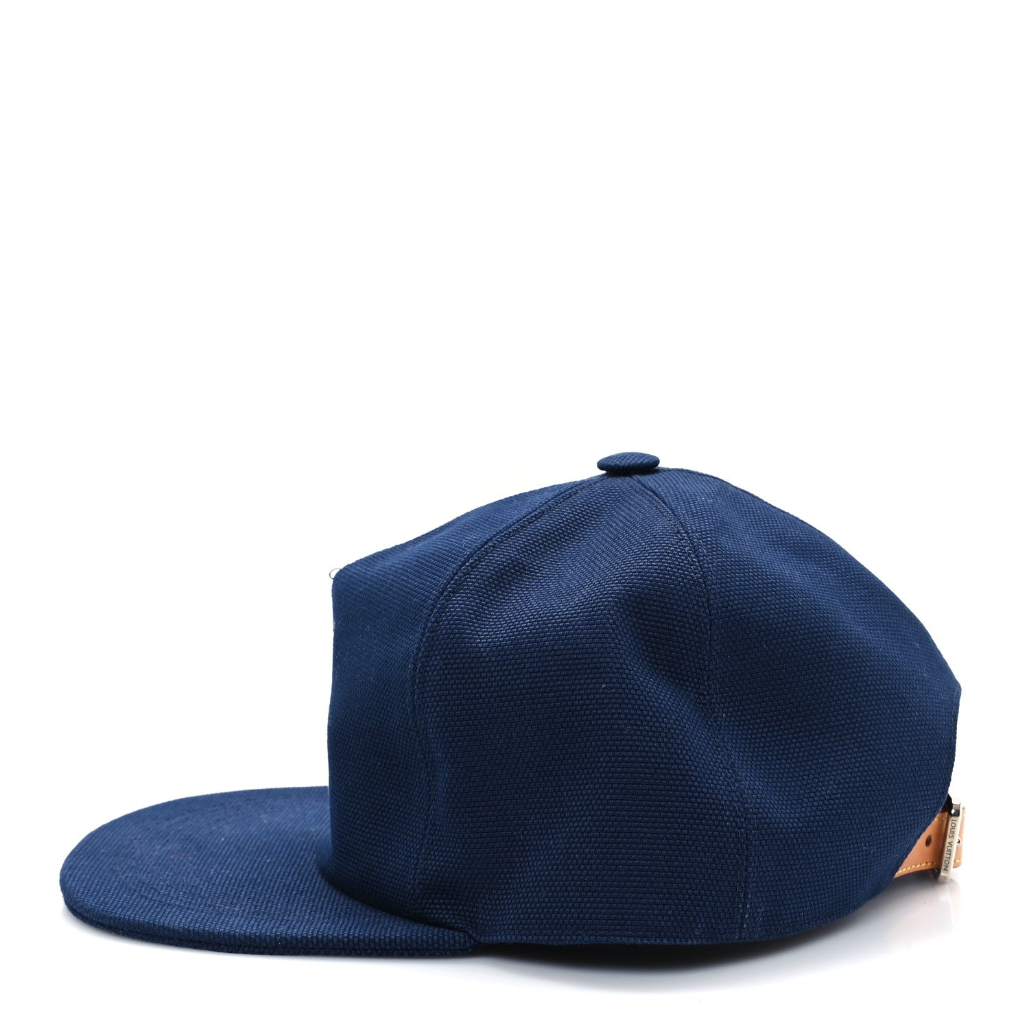 Louis Vuitton Cotton Chain Logo Cap M Navy 4 of 9