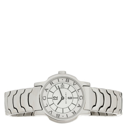 Bulgari Stainless Steel 29mm Solotempo Quartz Watch 3 of 8