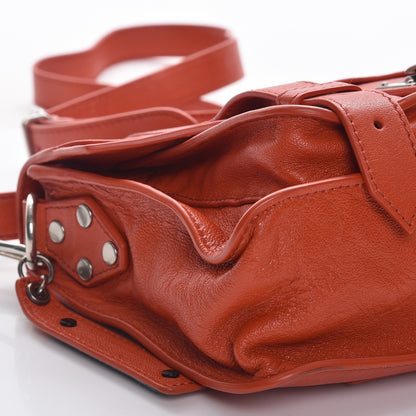Proenza Schouler Lambskin Tiny PS1 Satchel Orange 10 of 11