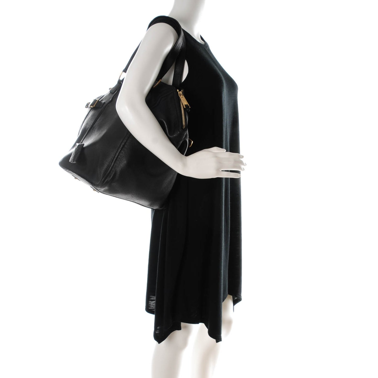 Calfskin Medium Downtown Black