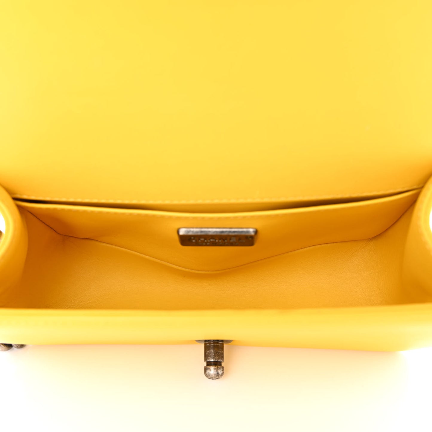 Galuchat Stingray Small Boy Flap Yellow