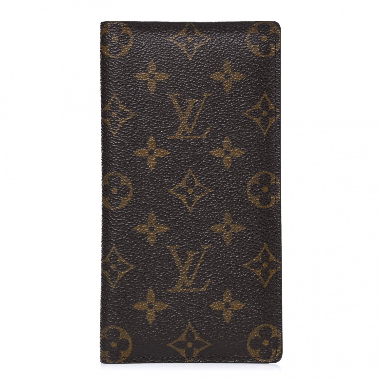 Louis Vuitton Monogram Porte Valeurs Checkbook Wallet 1 of 8