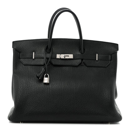 Hermes Fjord Birkin 40 Black 1 of 14
