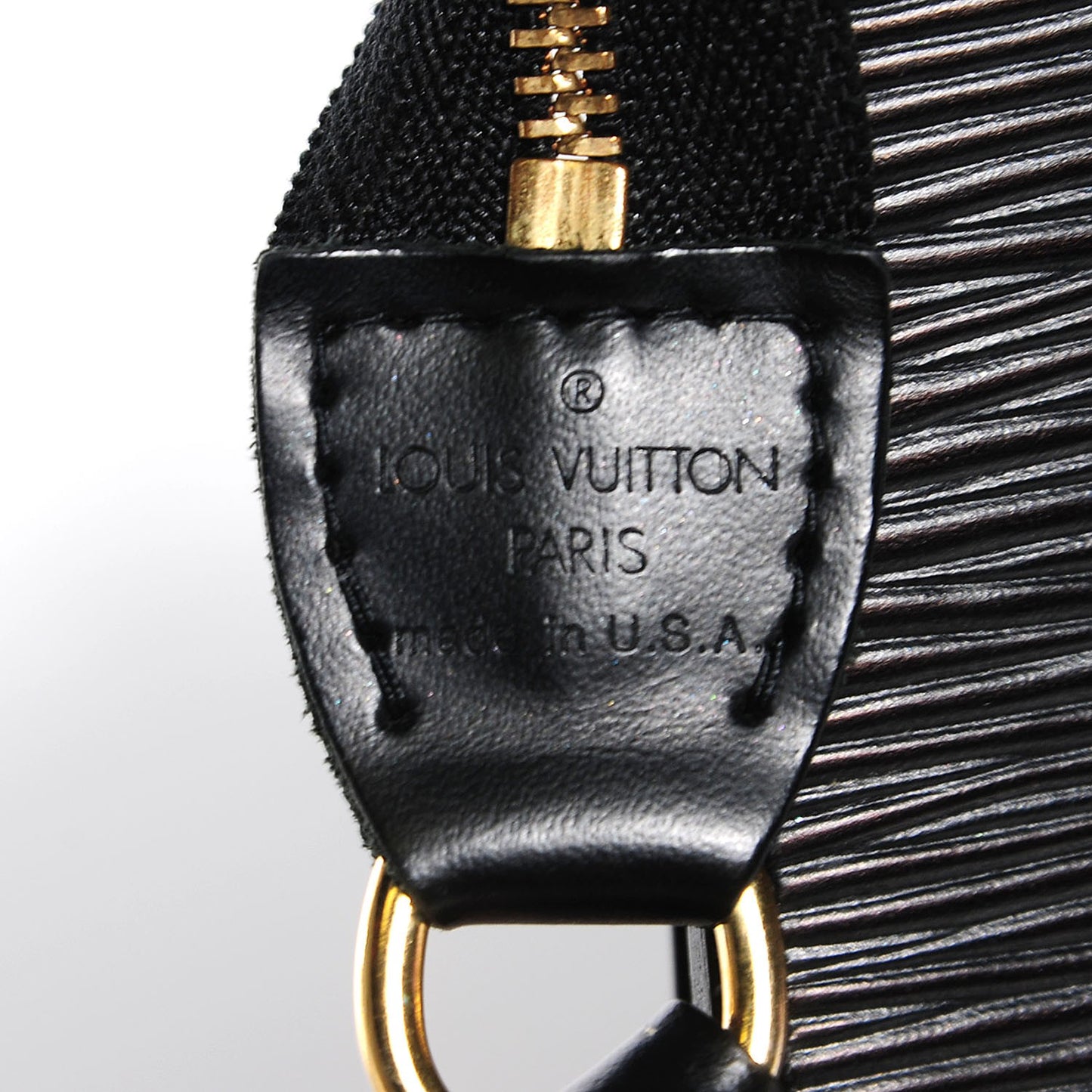 Epi Pochette Accessories 24 Black