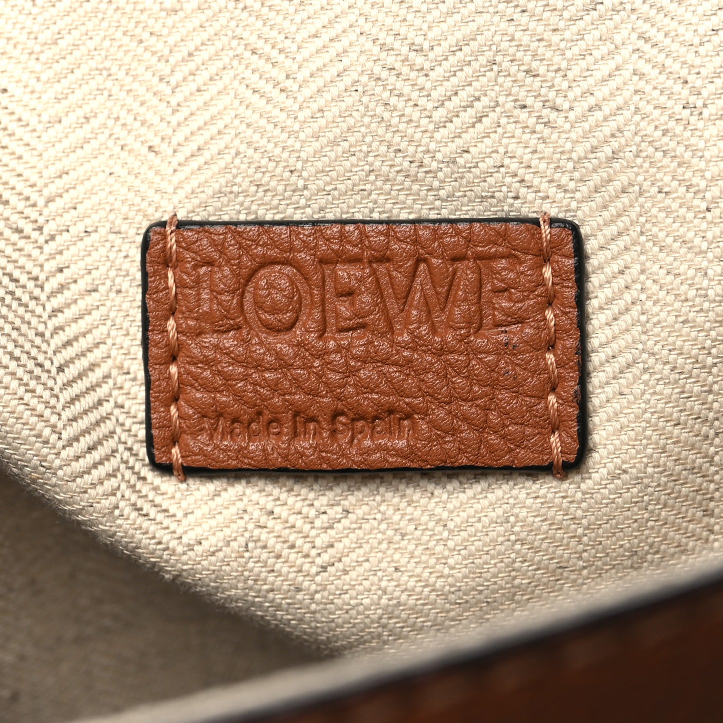Soft Grained Calfskin Military Messenger Bag Tan