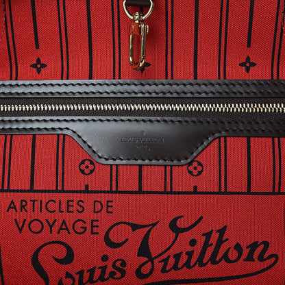 Louis Vuitton Damier Ebene Neverfull GM 6 of 11