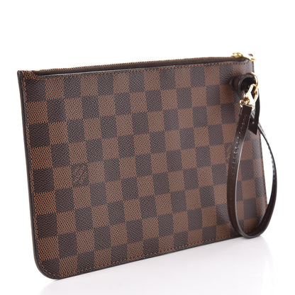 Louis Vuitton Damier Ebene Neverfull MM GM Pochette 3 of 8