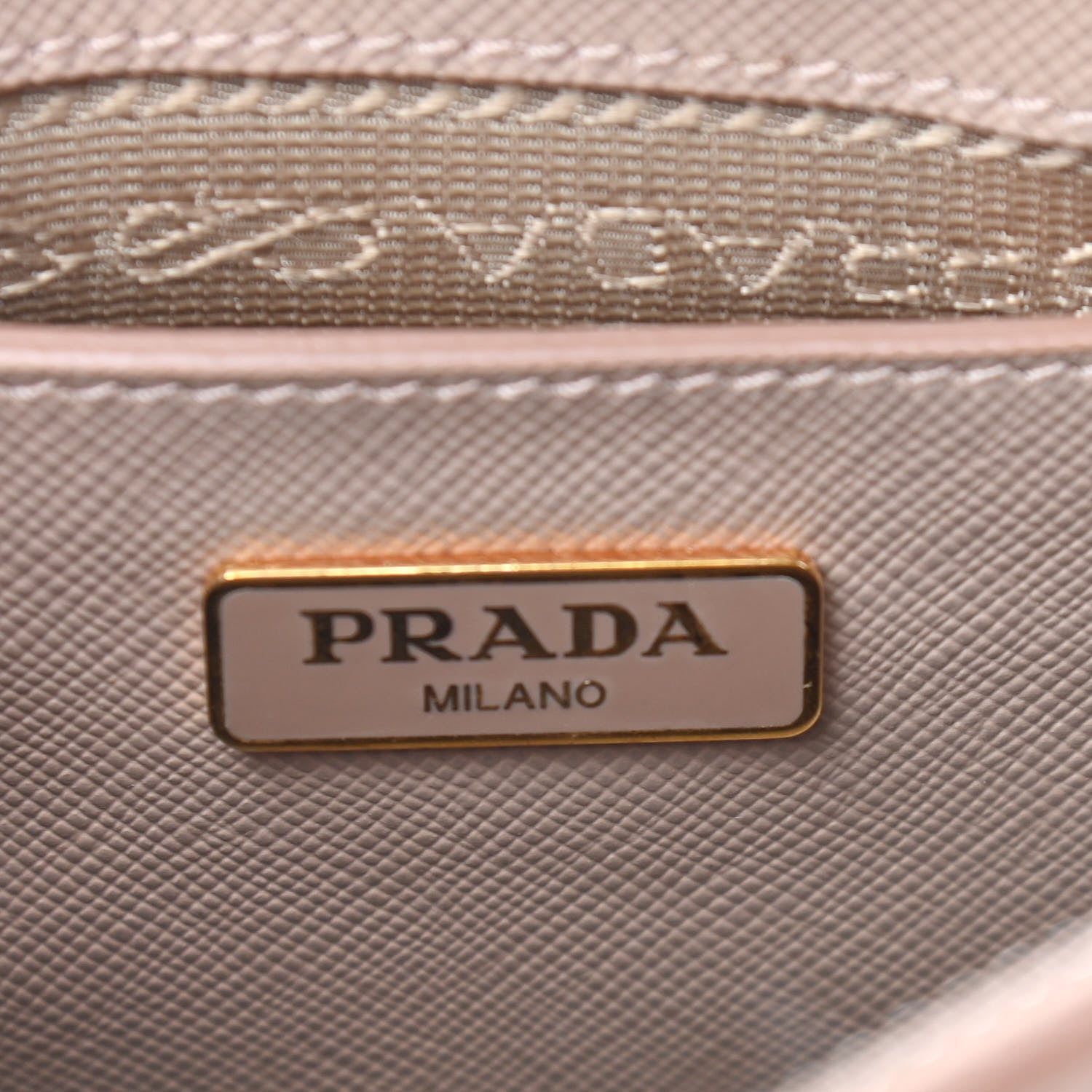 Prada Saffiano Lux Mini Promenade Tote Cammeo 5 of 10