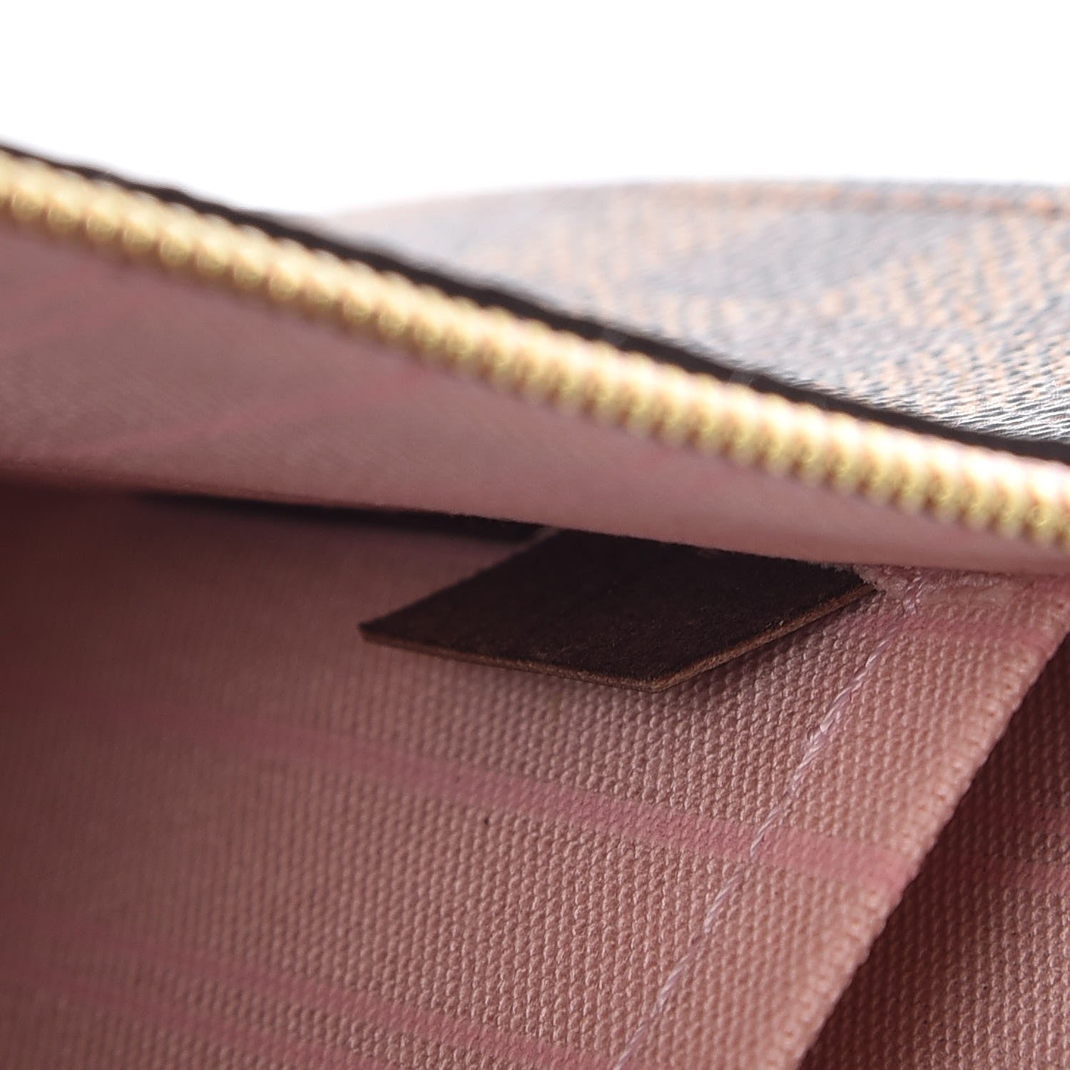 Louis Vuitton Damier Ebene Neverfull MM GM Pochette Rose Ballerine 7 of 7