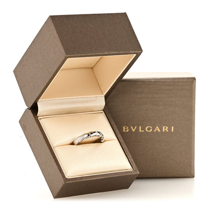 Bulgari 18K White Gold Serpenti Viper Band Ring 57 8 7 of 7