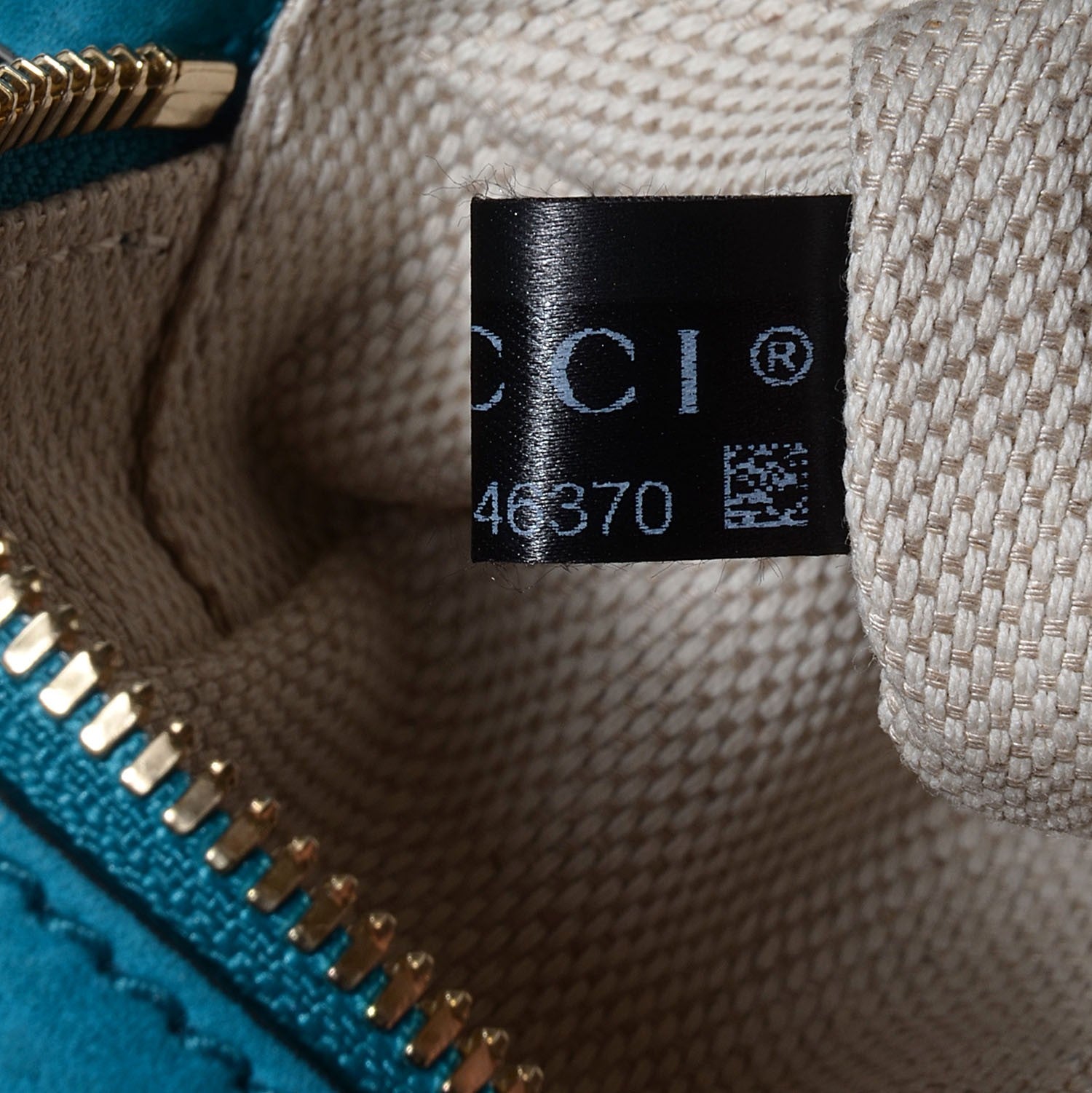 Gucci Vitello Range Small Soho Disco Bag Deep Cobalt 8 of 9