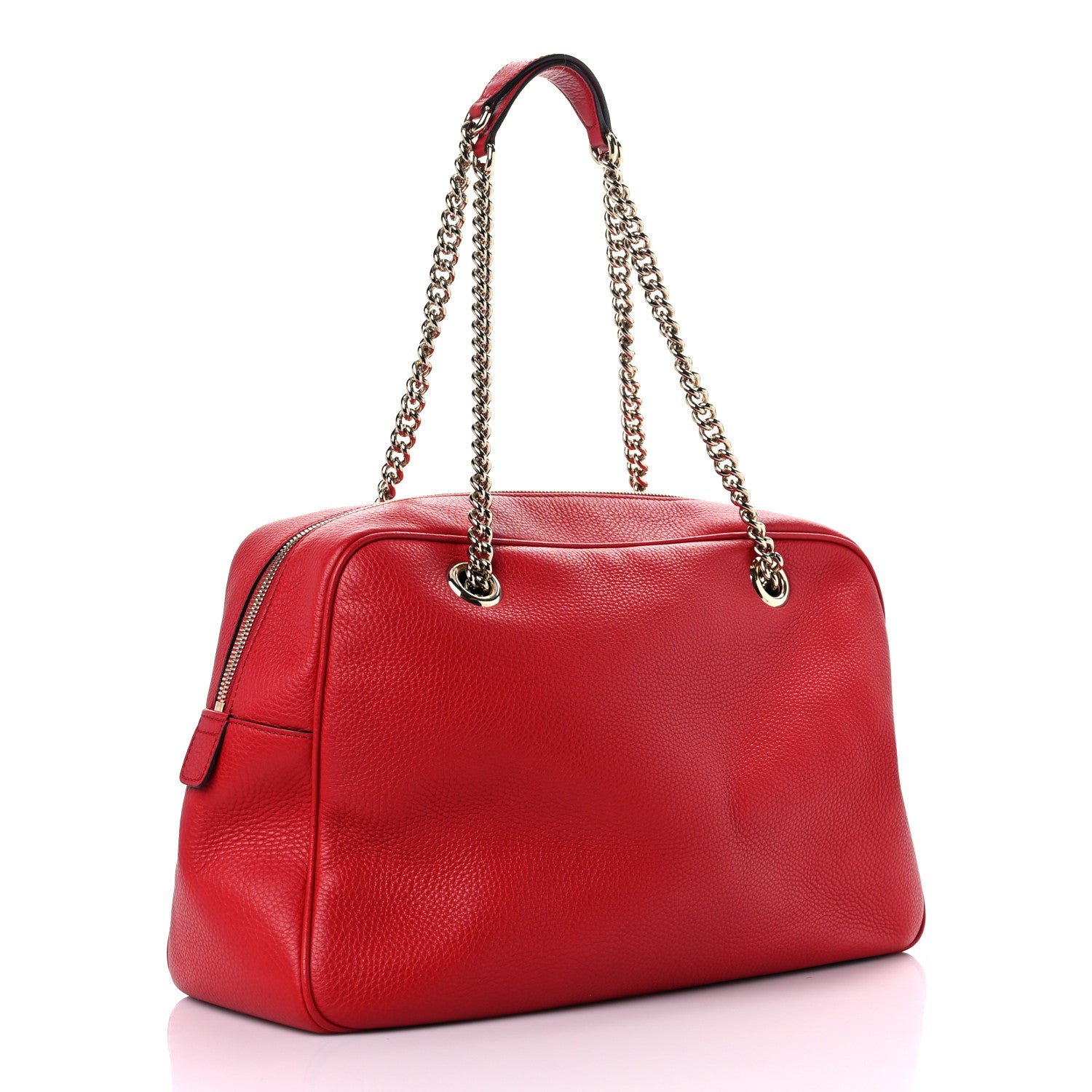 Gucci Cellarius Calfskin Medium Soho Bowler Tabasco 4 of 15