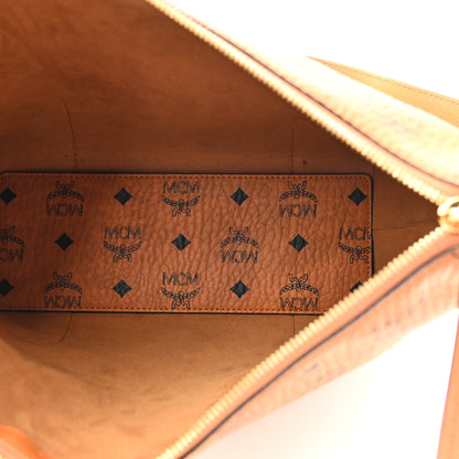 MCM Visetos Medium Klara Hobo Cognac 5 of 9