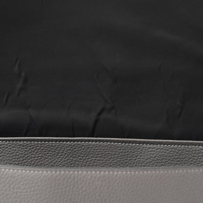 Burberry Calfskin Logo Messenger Charcoal Grey 11 of 13