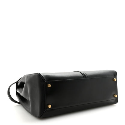 Celine Satinated Calfskin Large 16 Top Handle Bag Black 4 of 9