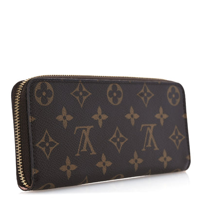 Louis Vuitton Monogram Clemence Wallet Rose Ballerine 3 of 11