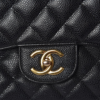 Chanel Caviar Quilted Maxi Double Flap Black 11 of 11