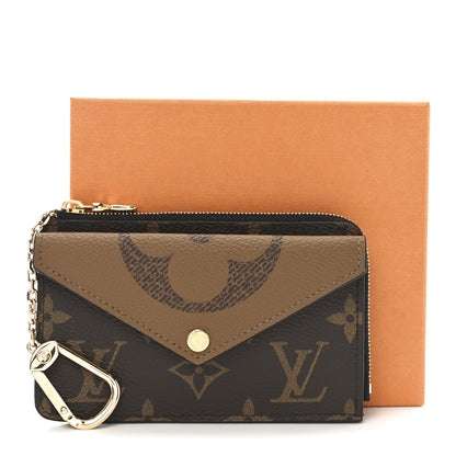 Louis Vuitton Reverse Monogram Recto Verso Card Holder Brown 7 of 7
