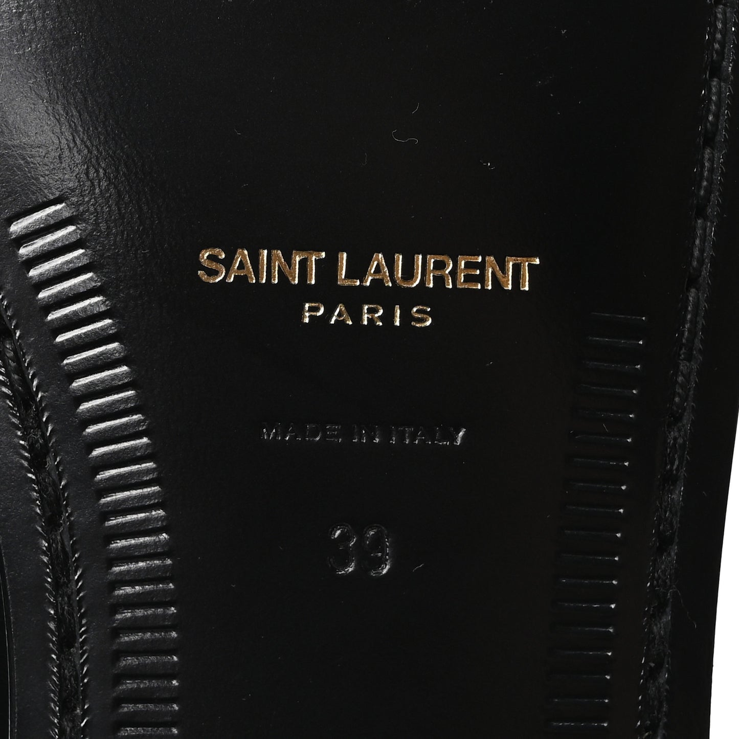 Nappa Sugar Le Loafer 15 Penny Slippers 39 Black