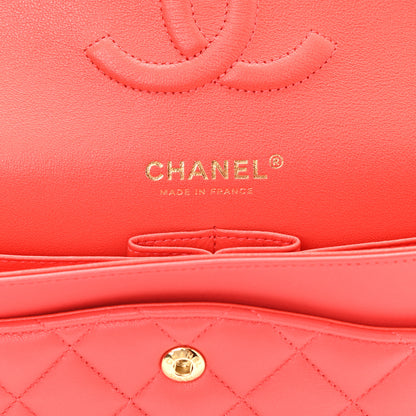 Chanel Lambskin Quilted Medium Double Flap Red 5 of 9