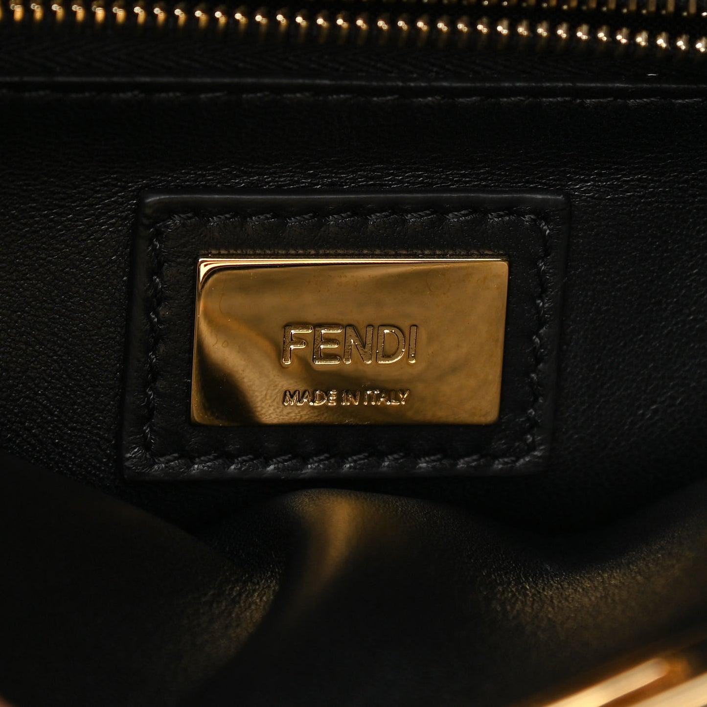 Nappa Mini Peekaboo Iconic Satchel Black