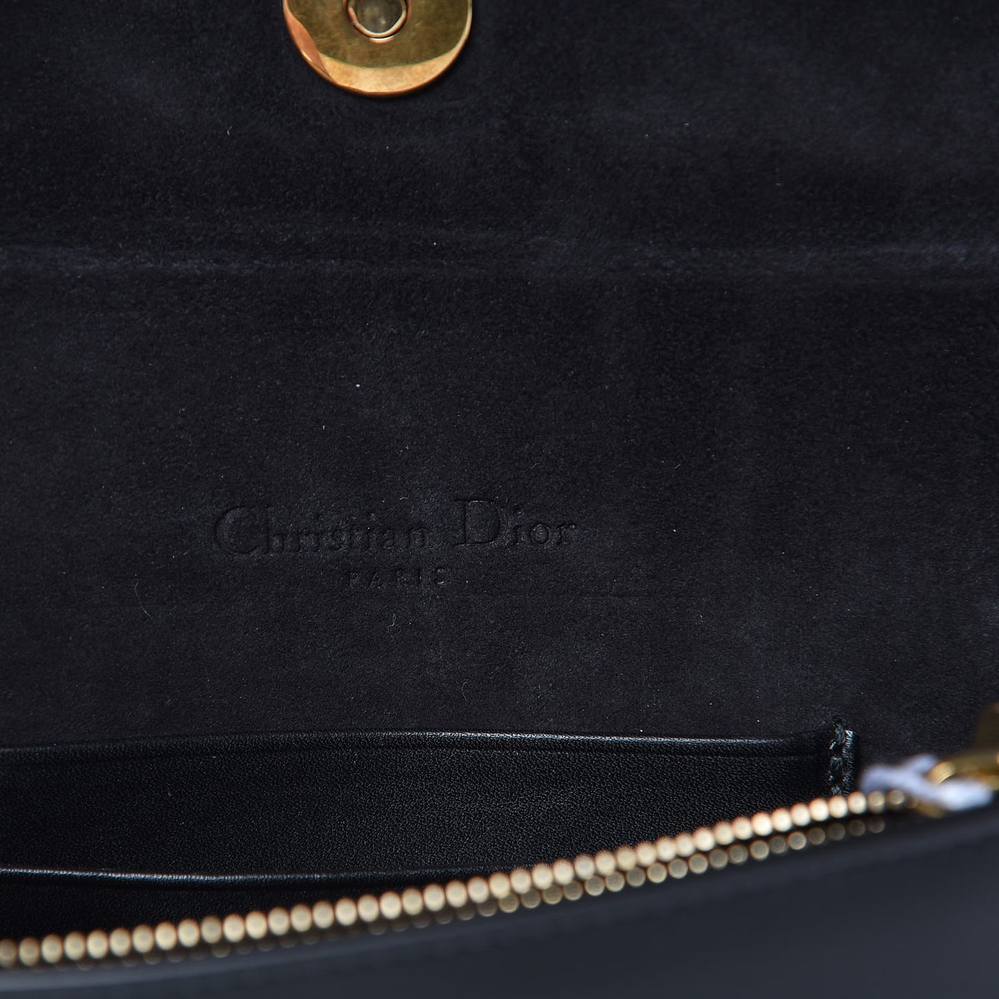 Calfskin Saddle Belt Bag Black