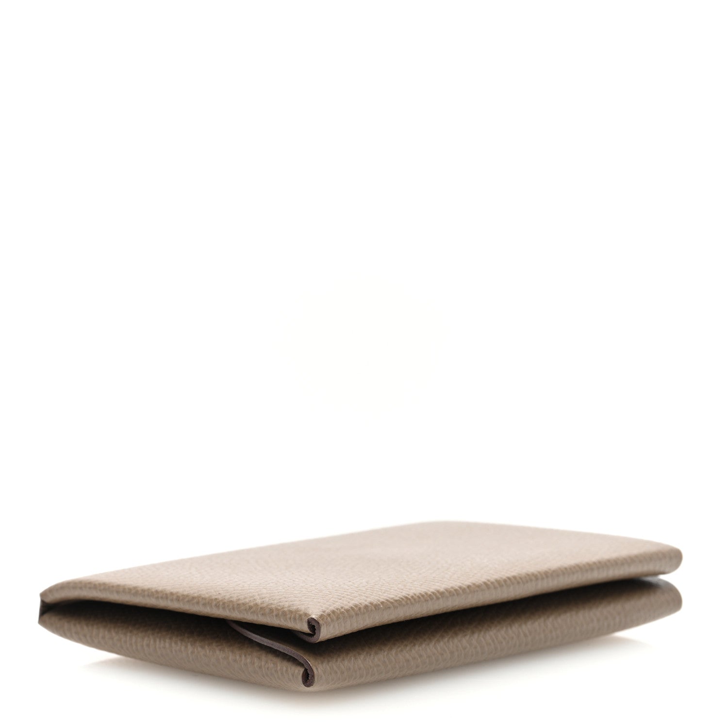 Hermes Epsom Calvi Duo Card Case Etoupe 4 of 7