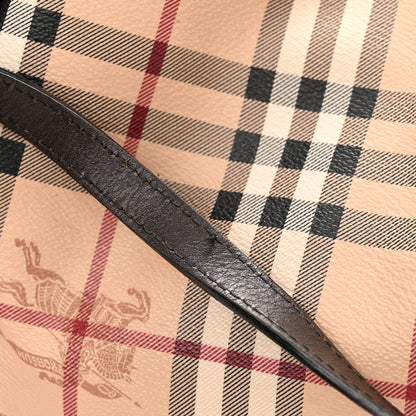 Burberry Haymarket Check Small Canterbury Tote Brown 17 of 17