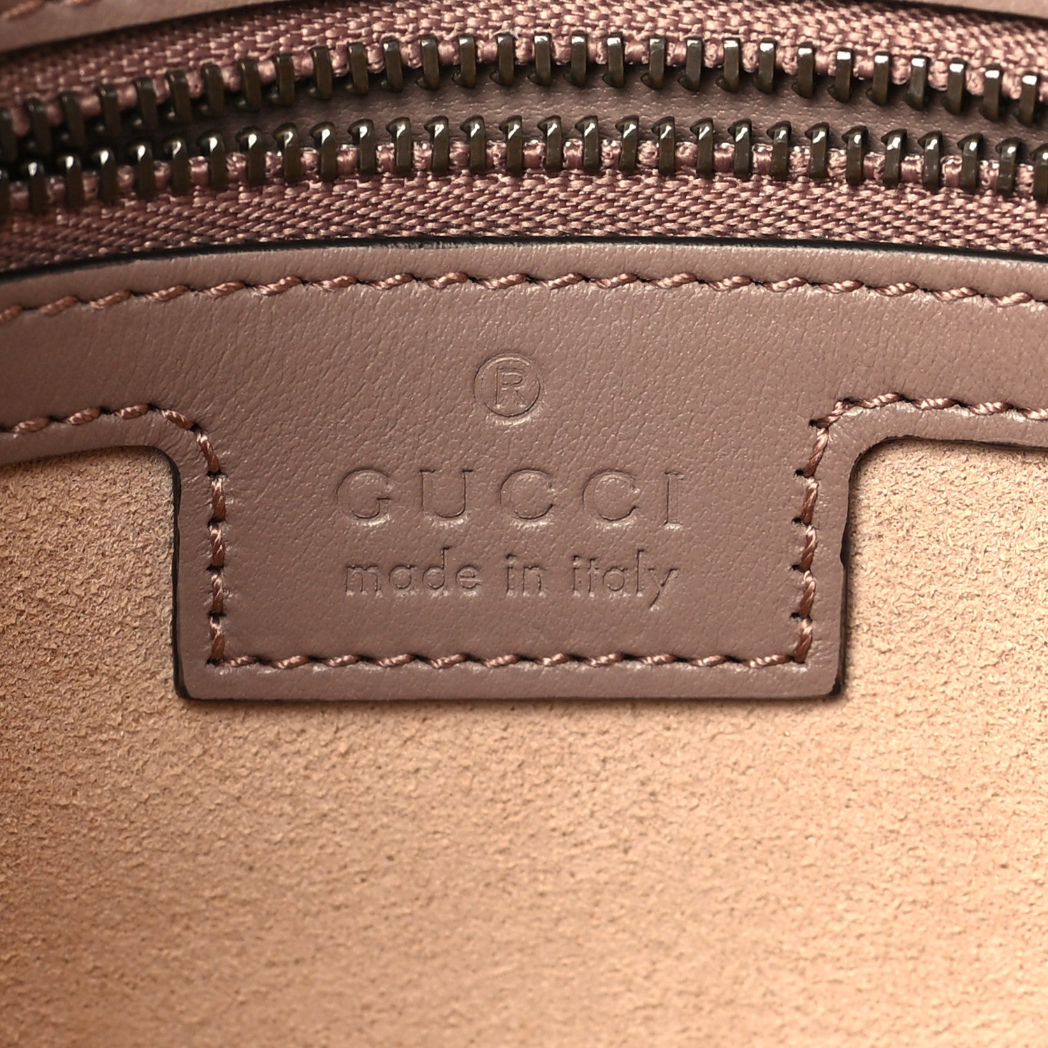 Gucci Calfskin Matelasse Small GG Marmont Shoulder Bag Porcelain Rose 5 of 8