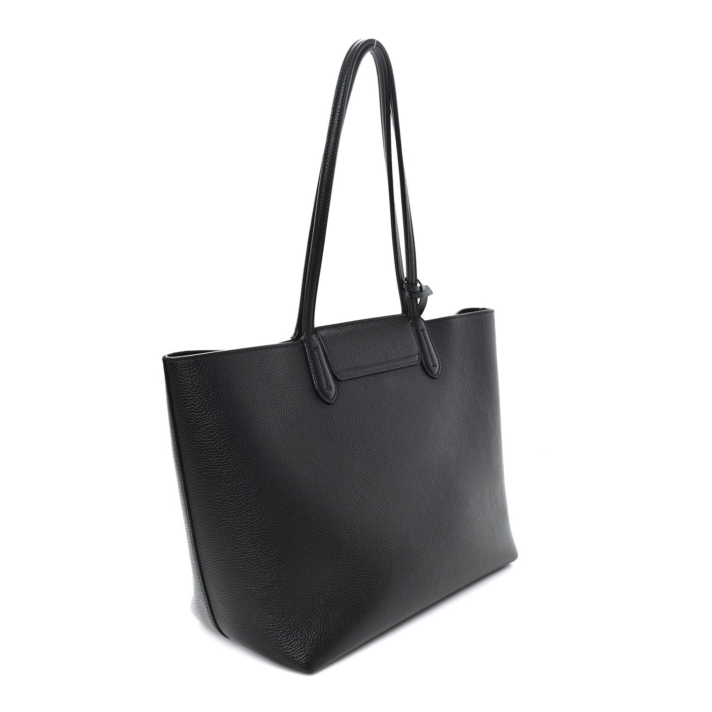 Calfskin Travel Tote Black