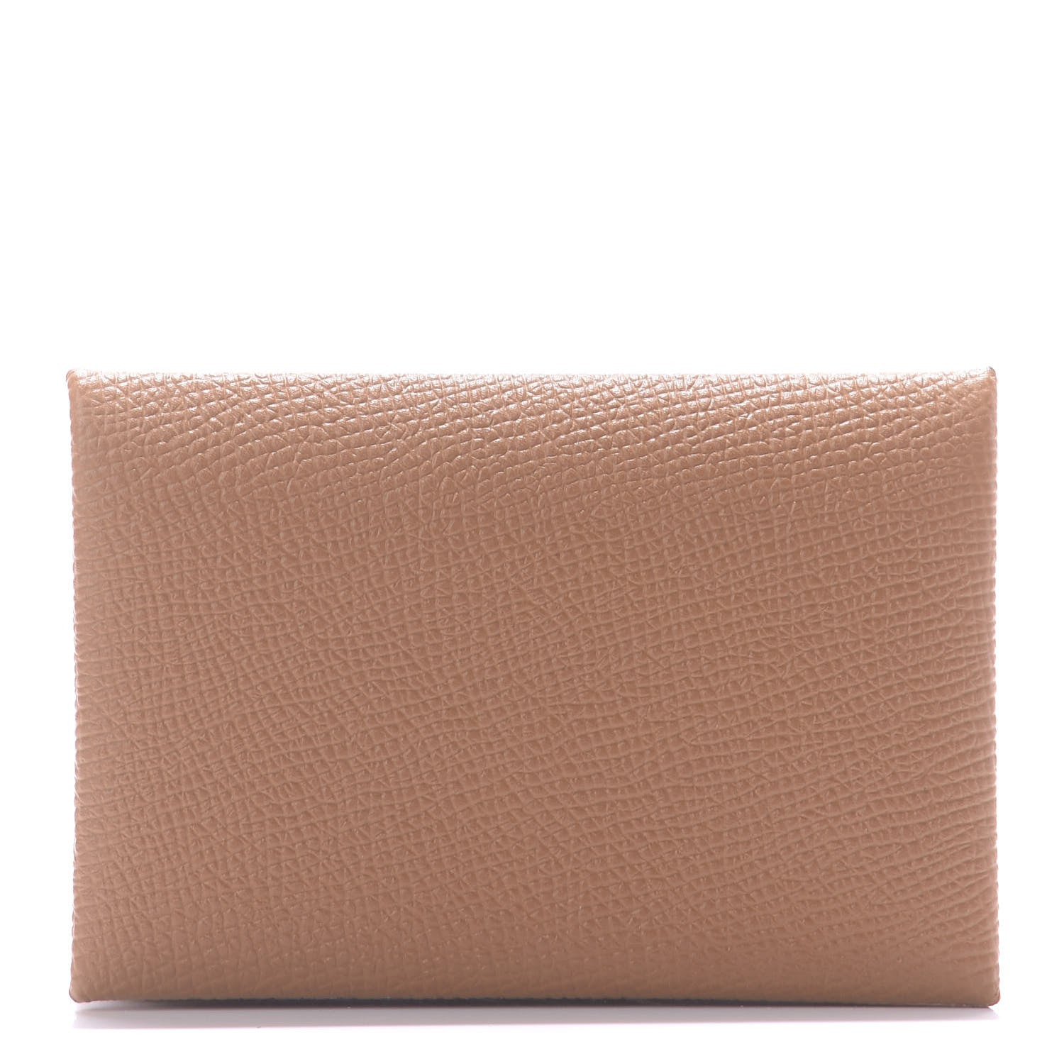 Hermes Epsom Calvi Card Case Gold 1 of 8