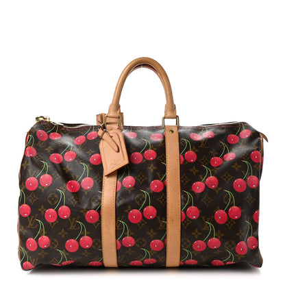 Louis Vuitton Monogram Cerises Keepall 45 1 of 13