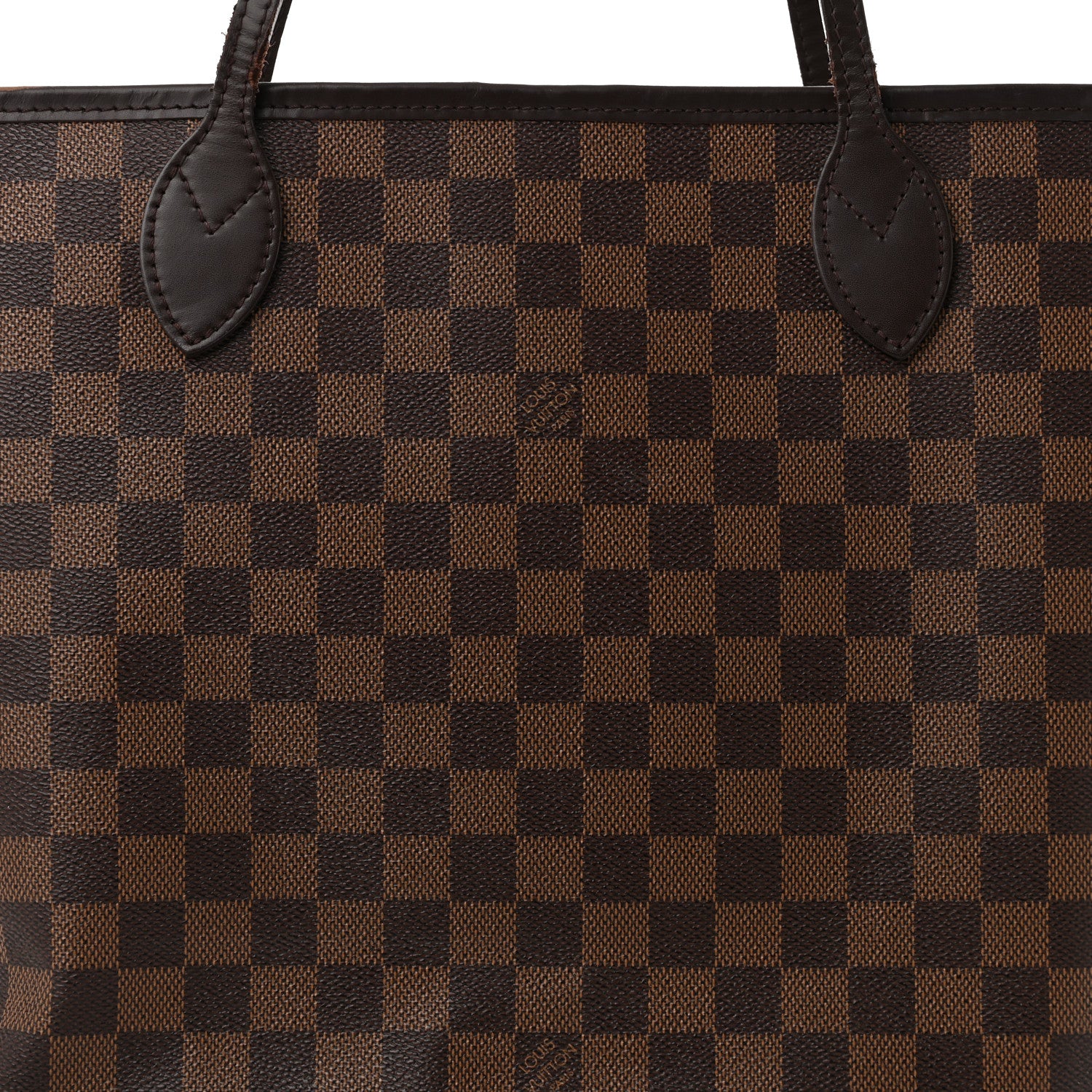 Louis Vuitton Damier Ebene Neo Neverfull MM Rose Ballerine 9 of 14