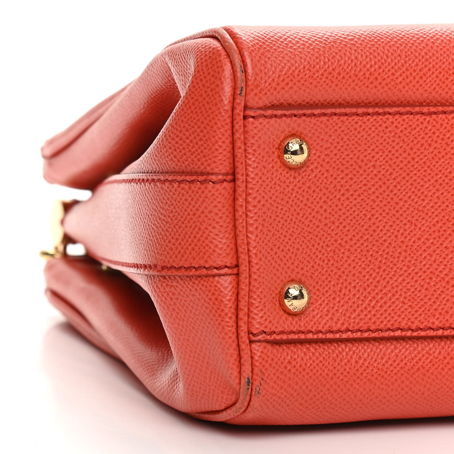 Dauphine Medium Miss Sicily Shopper Tote Orange