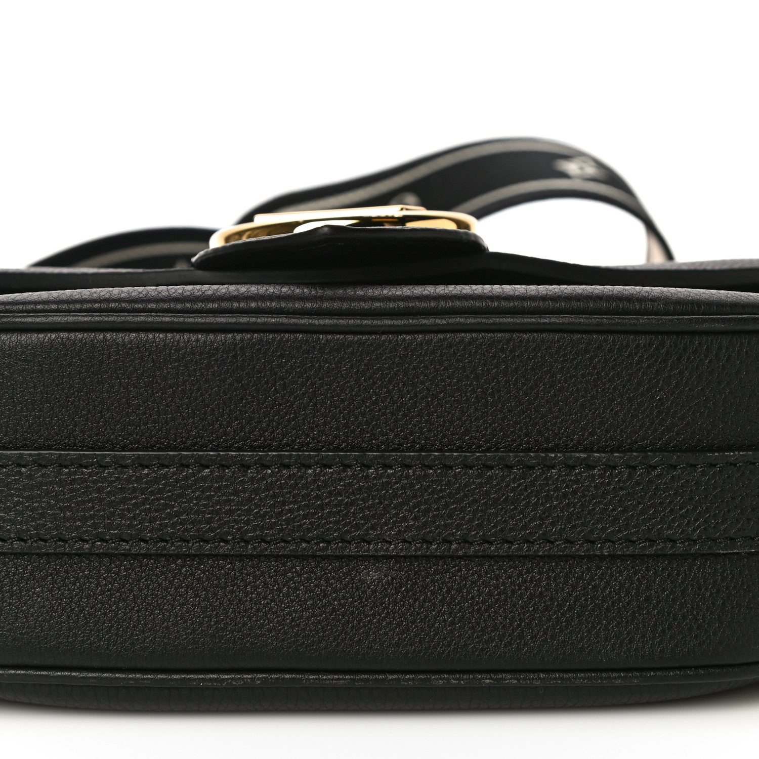 Louis Vuitton Grained Calfskin LV Pont 9 Soft PM Black 10 of 10