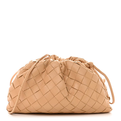 Bottega Veneta Nappa Intrecciato The Mini Pouch Almond 1 of 11