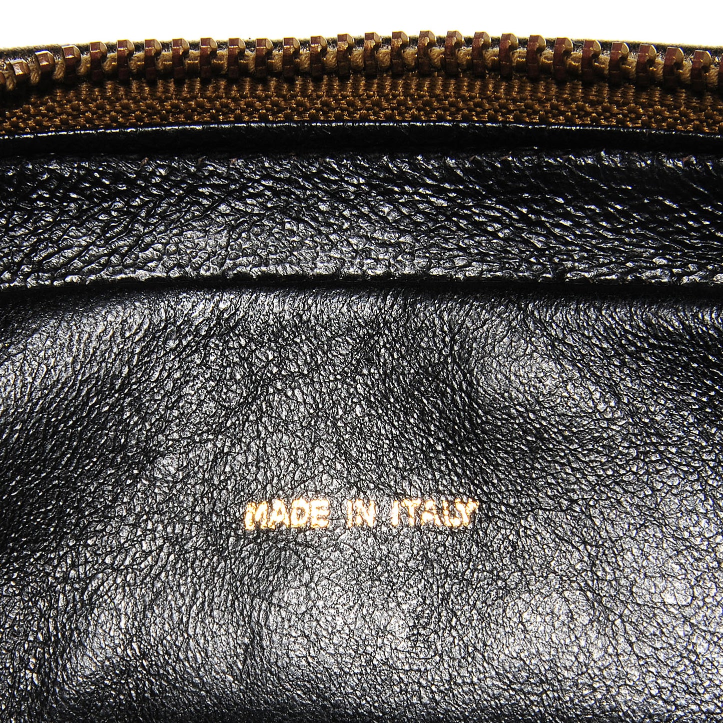Lambskin Quilted Tassel Camera Case Bronze