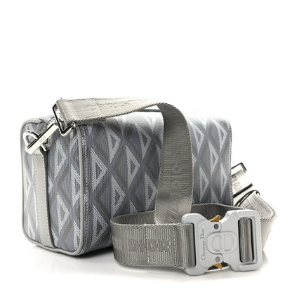 Christian Dior Coated Canvas CD Diamond Lingot 22 Bag Gray 3 of 8