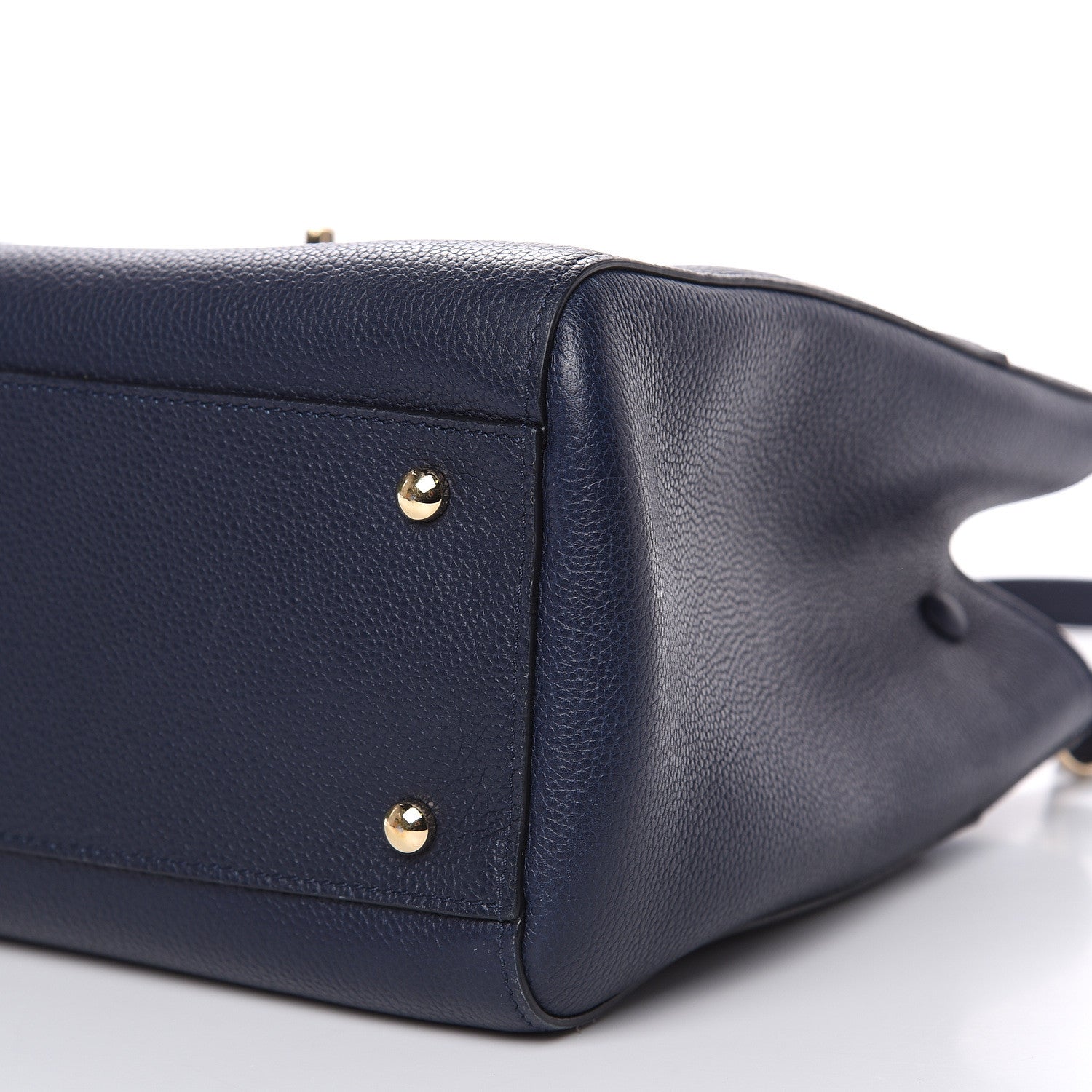 Chanel Grained Calfskin Small Neo Executive Shopper Tote Navy 9 of 12