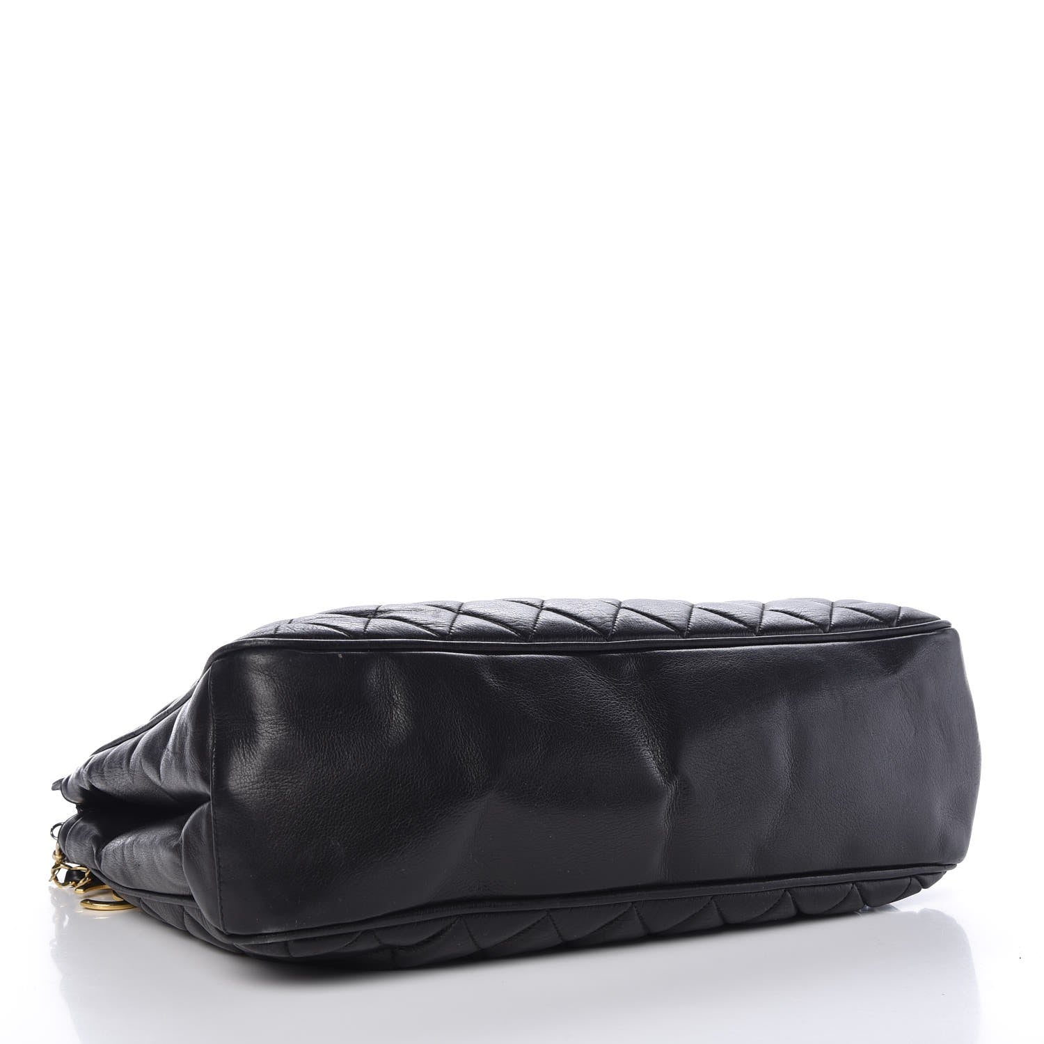 Chanel Lambskin Quilted Shoulder Bag Black 4 of 8