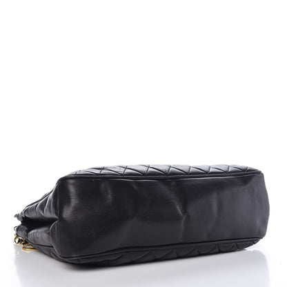 Chanel Lambskin Quilted Shoulder Bag Black 4 of 8