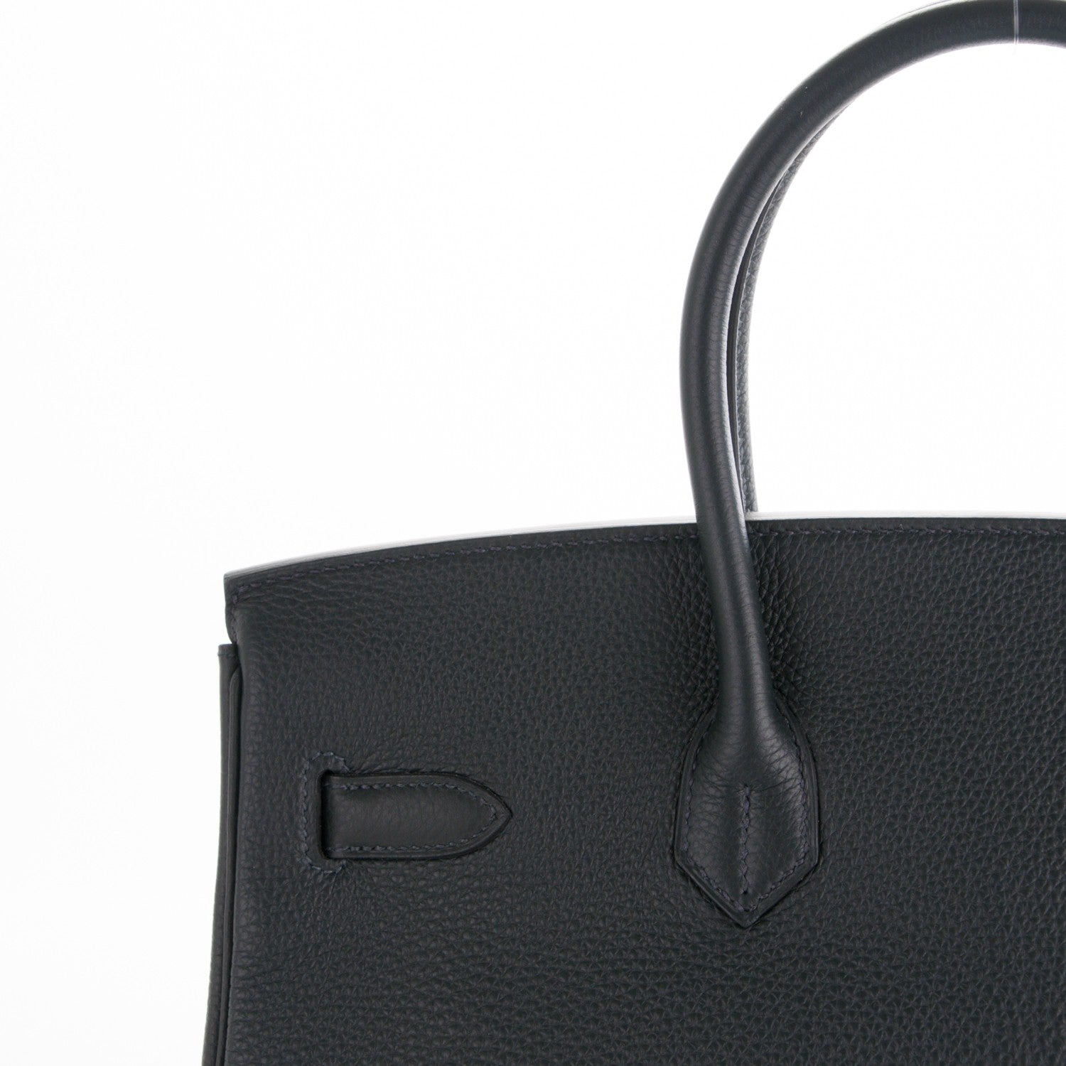 Hermes Togo Birkin 35 Bleu Ocean 9 of 22