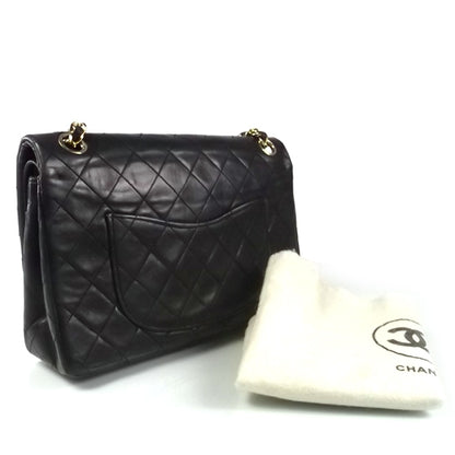 Chanel Lambskin Medium Double Flap Black 2 of 9