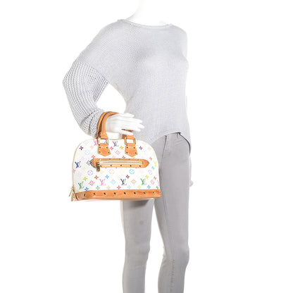 Louis Vuitton Monogram Multicolor Alma White 2 of 7