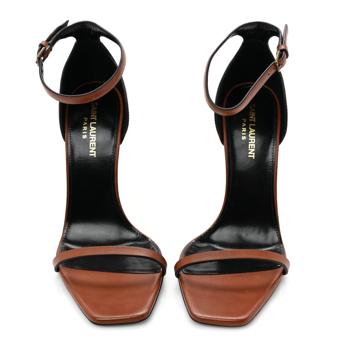 Calfskin Opyum Sandals 39 Cognac