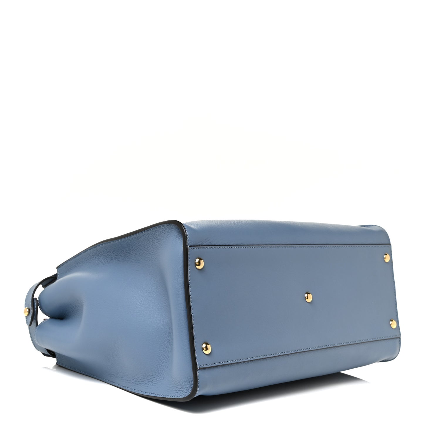 Vitello Seta Plexiglass Tortoise Large Peekaboo Iconic Satchel Ceruleo