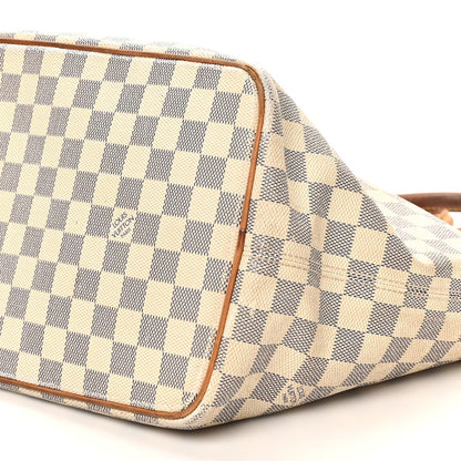 Louis Vuitton Damier Azur Saleya MM 9 of 13