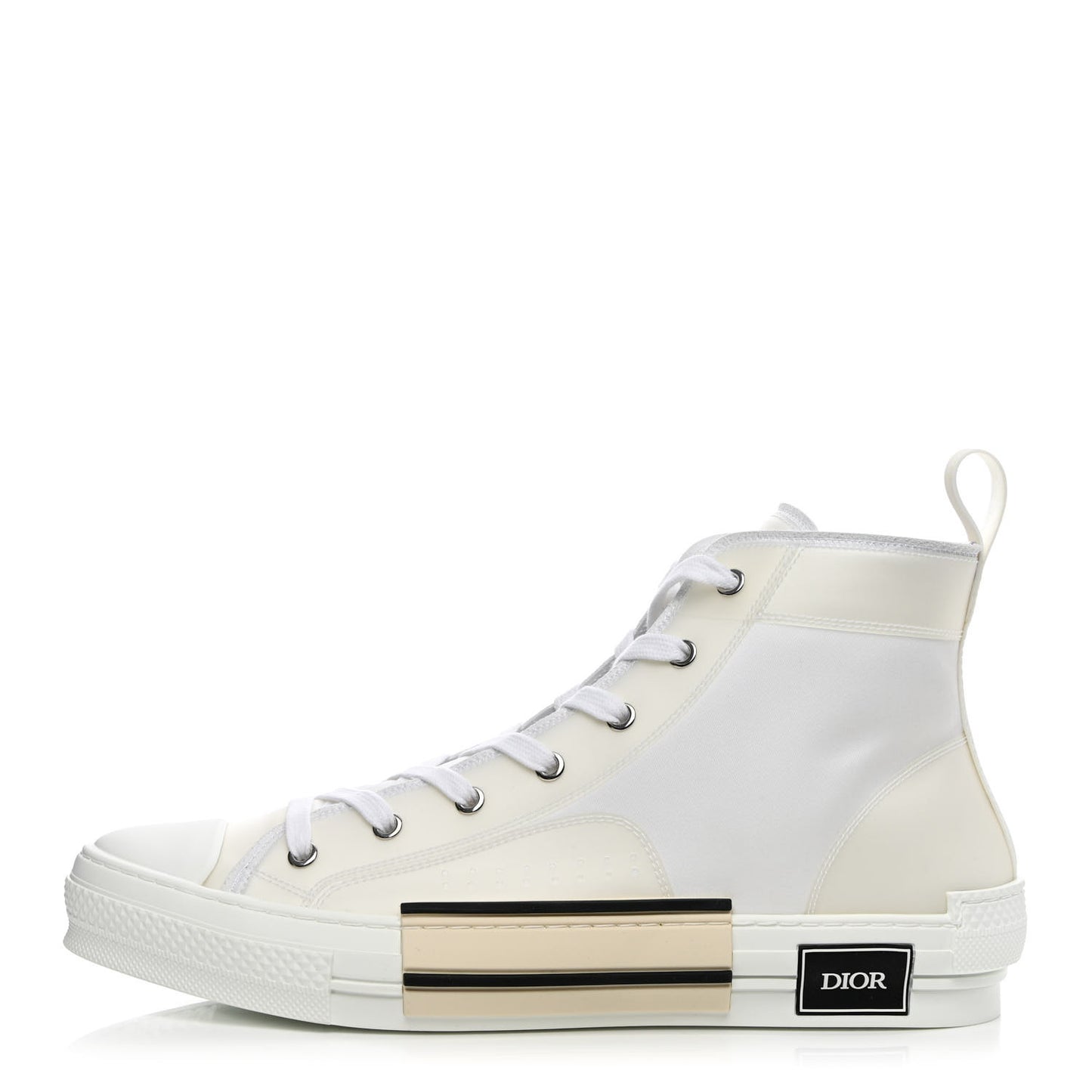 Canvas Mens B23 High Top Sneakers 45.5 White